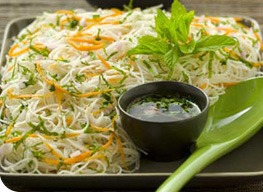 Salade de vermicelles à la vietnamienne