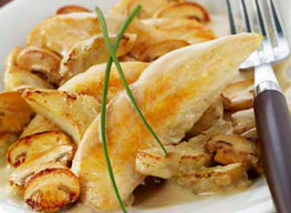 Papillotes d'aiguillettes de poulet façon ratatouille 
