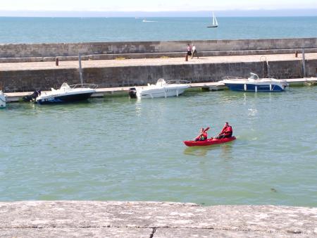 kayak à l'ile de ré
