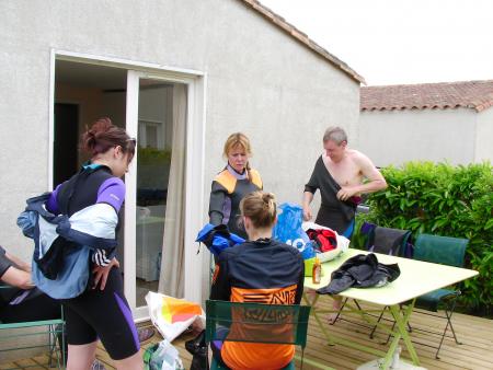 kayak à l'ile de ré