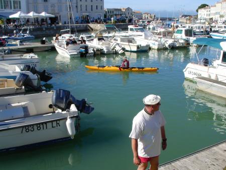 kayak à l'ile de ré