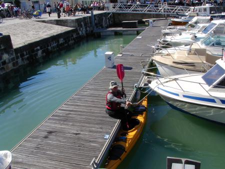 kayak à l'ile de ré