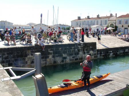 kayak à l'ile de ré