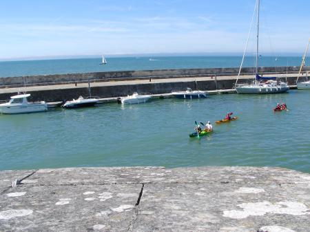 kayak à l'ile de ré